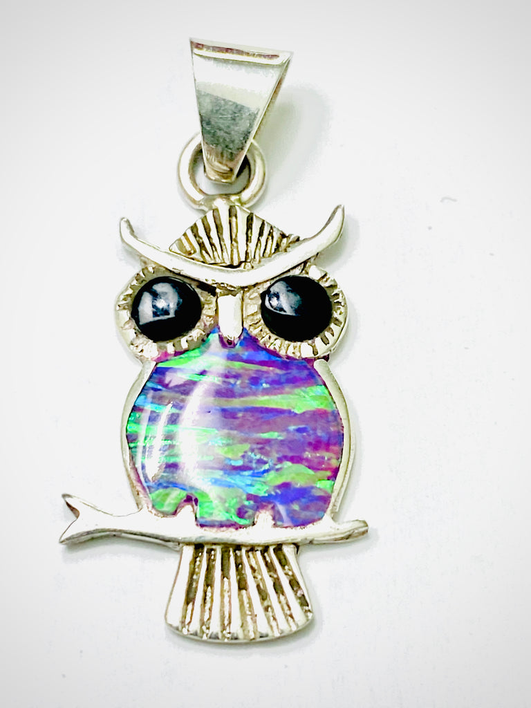 Purple Opal Owl